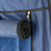 69" High-leg Non-woven Fabric Assembled Cloth Wardrobe Dark Blue | Vimost Shop.