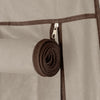 Stylish Beige Wardrobe 69" High-leg Non-woven Fabric Assembled Cloth | Vimost Shop.