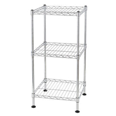 Storage Shelf 3-Tier Steel Wire Shelving Tower Mini Rack Plating[US-Stock] | Vimost Shop.