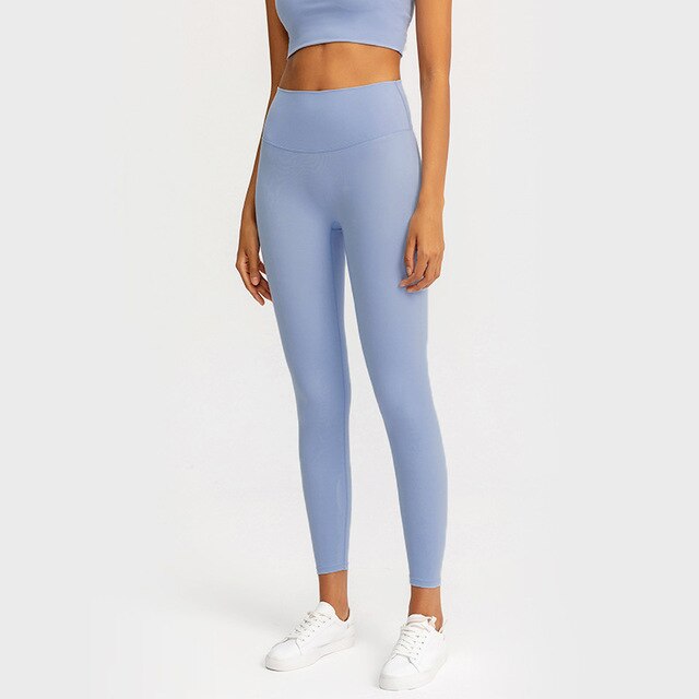 High Waist Naked Yoga Pants Push Up Leggings For Women Fitness Energy Seamless Leggins Sexy Workout Sport Tights Running Trouser | Vimost Shop.