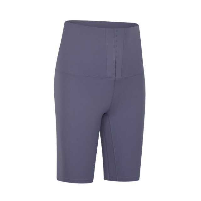 Sport Training Biker Shorts Women High Waist Stretch Workout Yoga Fitness Shorts 10"