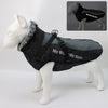 Thick Dog Coat Clothes Reflective Dogs Harness Clothes Vest Waterproof Pet Clothing With Fur Collar Large Dogs Jacket Outfit | Vimost Shop.