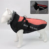 Thick Dog Coat Clothes Reflective Dogs Harness Clothes Vest Waterproof Pet Clothing With Fur Collar Large Dogs Jacket Outfit | Vimost Shop.