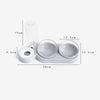 Pet Bowl Automatic Feeder Dog Cat Food Bowl with Water Dispenser Double Bowl Drinking Dish Food Container Bowls Pet Supplies | Vimost Shop.