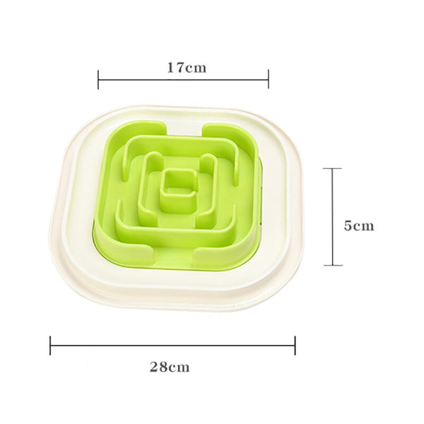 Pet Feeder Portable Feeding Food Bowls Puppy Dog Cats Slow Down Eating Feeder Dish Bowl Prevent Obesity Dogs Bowl Accessories | Vimost Shop.