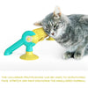 Funny Cat Toys 360 Roller Suction Cup Toy with Bell Ball for Cat Interactive Puzzle Massage Brush Tickle Massage Tool Pet Toys | Vimost Shop.