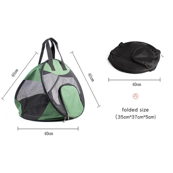 Foldable Pet Cat Carrier Bag Breathable Mesh Backpack Portable Dog Handbag Pet Shoulder Bag Outdoor Travel Bag for Small Cat Dog | Vimost Shop.