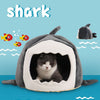 Warm Pet Dog Bed Shark Shape Breathable Cat House Winter Waterproof Sleeping Kennel Soft Comfortable Sofa Cushion for Cats Dogs | Vimost Shop.
