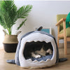 Warm Pet Dog Bed Shark Shape Breathable Cat House Winter Waterproof Sleeping Kennel Soft Comfortable Sofa Cushion for Cats Dogs | Vimost Shop.