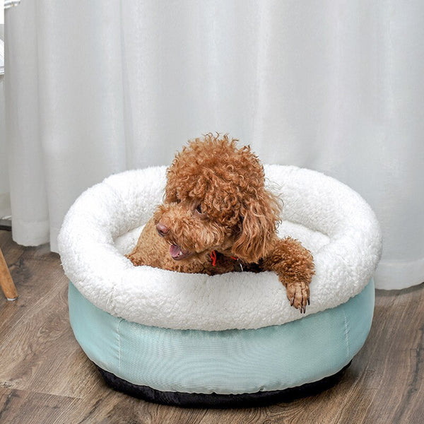 Soft Pet Bed Dog Cat House Puppy Kennel Winter Warm Nest Sofa Cushion Lamb Cashmere Pet Mat  for Cats Dogs Pet Sleeping Supplies | Vimost Shop.