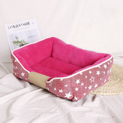 Non-slip Pet Dog Bed Soft Comfortable Pet Sofa Winter Warm Cat House Puppy Cushion Removable Pets Sleeping Bed Mat for Dogs Cats | Vimost Shop.