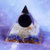 Obsidian Sphere Orgone Pyramid Orgonite Collection With Lapis Lazuli Powerful Energy Orgones | Vimost Shop.