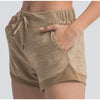 Naked-feel Buttery-soft Loose Fit Training Gym Sport Shorts Women Waist Drawstring Running Yoga Fitness Workout Shorts