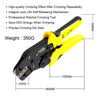 Multifunctional Engineering Ratcheting Terminal Crimping Pliers Wire Strippers Bootlace Ferrule Crimper Tool Cord End Terminals | Vimost Shop.