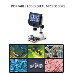 0-600X Digital Microscope LED Magnifier for Mobile Phone Maintenance QC/Industrial/Collection Inspection  LCD 3.6MP | Vimost Shop.