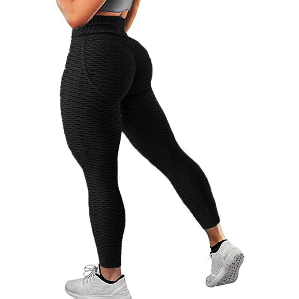 Women's Yoga Pants Butt Lifting Sport Leggings Push Up Textured Leggins Fitness Compression Tights Exercise Running Gym Pant | Vimost Shop.