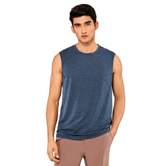 Men's Moisture-wicking Sleeveless Shirts Muscle Tank Lightweight Pima Cotton Workout Tank Tops