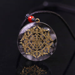 Orgonite Pendant Orgone Crystal Necklace Emf Protection Jewelry Necklace Meditation Jewelry | Vimost Shop.