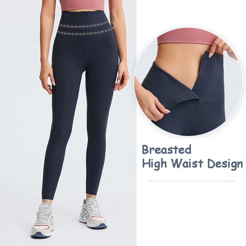 Hip Lift Shaping Yoga Pants High Waist Stretchy Gym Leggings Fitness Workout Tights Push Up Running Leggins Black Sports Pant | Vimost Shop.