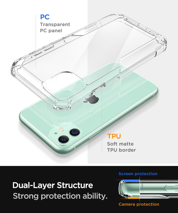 Luxury Transparent Phone Case For iPhone 11 Case TPU Shockproof Drop Protection Cover for iPhone 11 Pro Max 8 7 SE2 Case | Vimost Shop.