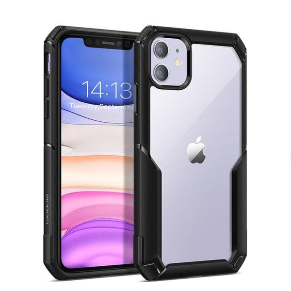 Luxury Transparent Phone Case For iPhone 11 Case TPU Shockproof Drop Protection Cover for iPhone 11 Pro Max 8 7 SE2 Case | Vimost Shop.