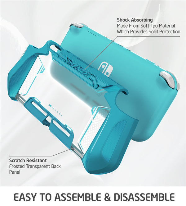Grip Case For Nintendo Switch Lite MUMBA Blade TPU Protective Portable Cover Case Compatible with Switch Lite Console (2019) | Vimost Shop.