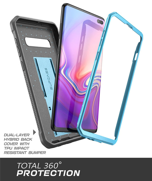 For Samsung Galaxy S10 Case 6.1 inch UB Pro Full-Body Rugged Holster Kickstand Case WITHOUT Built-in Screen Protector | Vimost Shop.