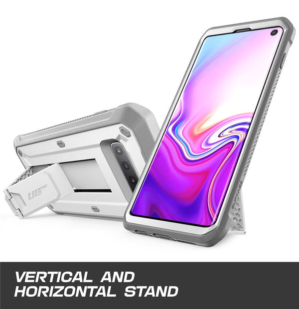For Samsung Galaxy S10 Case 6.1 inch UB Pro Full-Body Rugged Holster Kickstand Case WITHOUT Built-in Screen Protector | Vimost Shop.