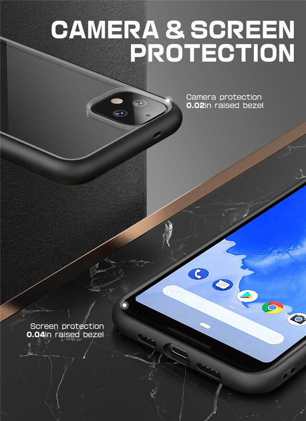 Google Pixel 4 Case (2019 Release) UB Style Anti-knock Premium Hybrid Protective TPU Bumper Clear PC Back Cover Case | Vimost Shop.