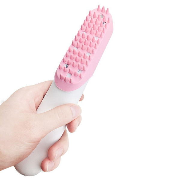 Pets Comb Pets Massage Brush Ozone Pet Grooming Massage Tool To Remove Loose Hairs Charged 400mah | Vimost Shop.