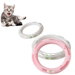 Pet Interactive Playing Toy For Cats Kitten Exercise Tract Ball Toy For Catch Game cat toys ball Training Amusement plate | Vimost Shop.