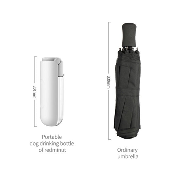 420ML Dog Water Bottle Portable Plastic Pet Feeder Food Container Outdoor Walking Travel Pet Drinking Water Feeder | Vimost Shop.