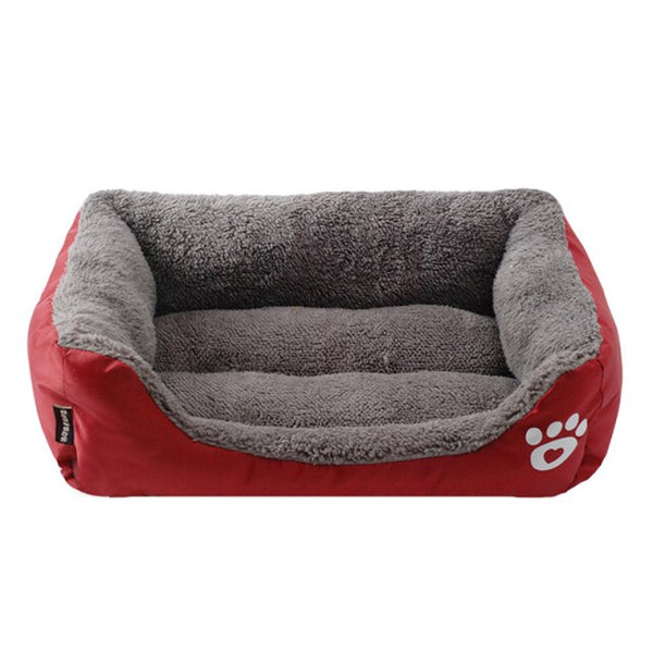 Pet Cat Dog Bed Warm Dog House Soft Fleece Nest Dog Baskets Mat Autumn Winter Waterproof Kennel S/M/L | Vimost Shop.