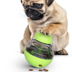 Pet Food Ball Toys Educational Chew Toy Tumbler Style Pet Dog Interactive Toy Dog Food Dispening Toy