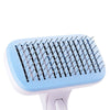 Self Cleaning Slicker Brush for Dog and Cat Removes Undercoat Tangled Hair Massages Pratical Pet Comb Improves Circulation | Vimost Shop.