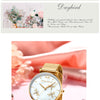 Dragonfly Design White Oyster Scallop Dial  Japan Quartz Ladies Watch Akoya Pearl Shell Stainless Steel Women Watches