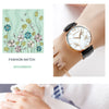 Dragonfly Design White Oyster Scallop Dial  Japan Quartz Ladies Watch Akoya Pearl Shell Stainless Steel Women Watches