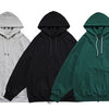 Hoodie Men Hit Color Letter Patch Hooded Sweatshirt Pullover Spring Harajuku College Style Simple All-match Streetwear