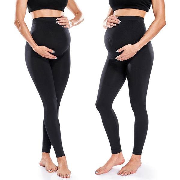 Maternity Leggings High Waist Belly Support Leggins for Pregnant Women Pregnancy Skinny Pants Body Shaping Postpartum Trousers | Vimost Shop.