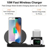 3 In 1 Wireless Dock For Apple watch station Charger stand For Airpods for IPhone 12 11 10 9 iWatch series 6 se 5 4 3 2 1 | Vimost Shop.