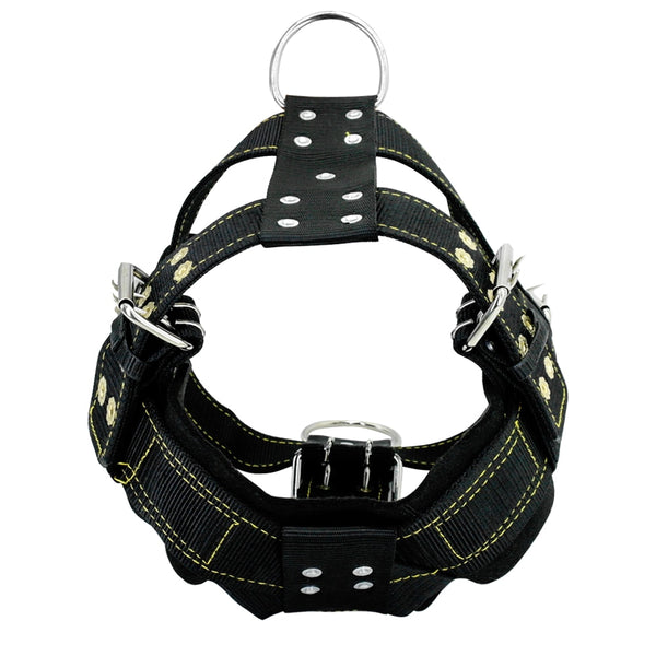 Strong Nylon Pet Harness Dog Training Products Large Dogs Weight Pulling Harness For German Shepherd Big Dog Agility Product