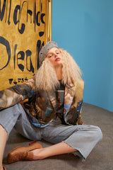 Graphic Chic Single Breasted Korean Blazer Women Jacket Spring ELF Causal Feminism Oversize Female Daily Outwears