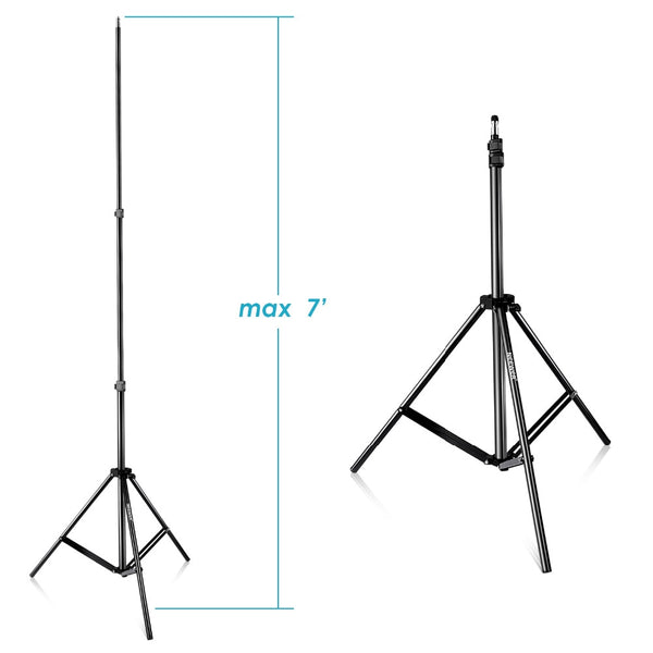 28-83 inches/72-210 centimeters Adjustable Aluminum Alloy Light Stand with Durable Carrying Case for Video Portrait Photo | Vimost Shop.