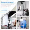 Heavy Duty Light Stand with Casters and Pro Boom Arm,  Stainless Steel Tripod Stand with Crossbar for Reflector,Monolight | Vimost Shop.