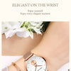 Japan Small Seconds Dial Quartz Movement Fashion Watch Waterproof Simple Women Gold Mesh Belt Top Brand Ladies Watches