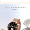 Japan Small Seconds Dial Quartz Movement Fashion Watch Waterproof Simple Women Gold Mesh Belt Top Brand Ladies Watches