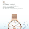 Japan Small Seconds Dial Quartz Movement Fashion Watch Waterproof Simple Women Gold Mesh Belt Top Brand Ladies Watches