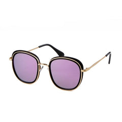 Retro Round Sunglasses Women Brand Vintage Gold Metal Frame Cat Eye Sun Glasses Black Shades High Quality Eyewear | Vimost Shop.