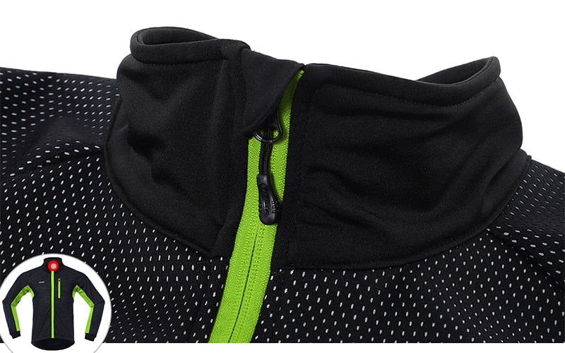 Men Winter Thermal Cycling Jacket Set Windproof Waterproof Warm Bike Jacket MTB Pant Bicycle Suit Cycling Clothing