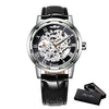 Watch Mechanical Mens Watches Top Brand Luxury Leather Skeleton Dropshipping Best Selling Products Horloges